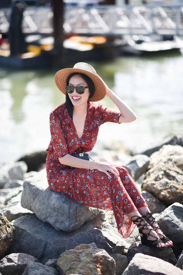 floral-dress-spring-hat