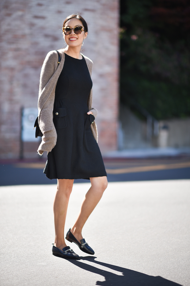 st-john-dress-madewell-cardigan-2