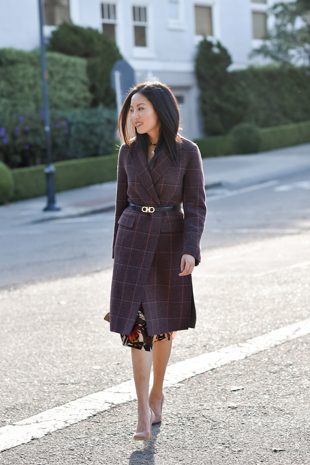 plaid-coat-floral-dress-1