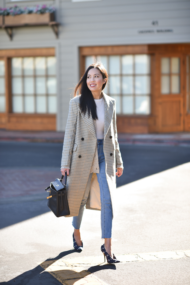 fall-outfit-plaid-and-polka-dots-1